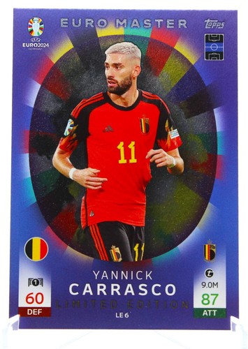 Topps EURO 2024 Match Attax - Edición limitada + 100 Club + Black Edge elegir - Imagen 8 de 64