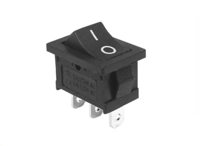 KAMSAT Rectangle Rocker Switch Car On Off Dashboard Dash Boat 250 V AC 6 A 125 VAC 10A