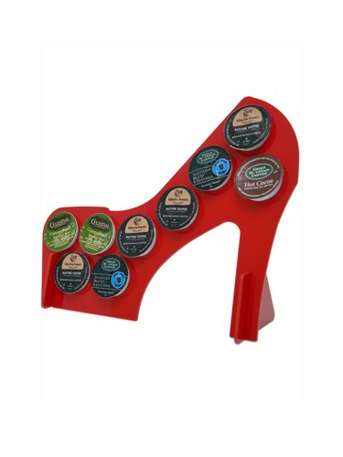 Red High Heel 9 K Cup Dispenser Coffee 