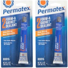 Permatex Form-a-gasket No.2 Sealant Set Resists Gas Oil Grease 3oz 2x1.5oz
