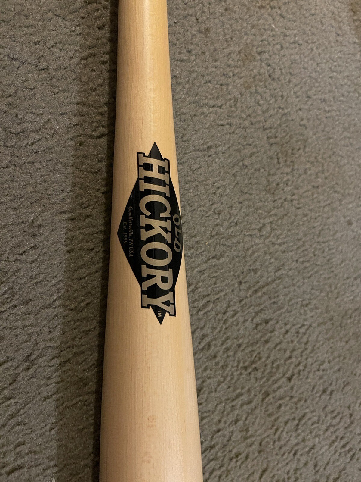 Old Hickory Baseball Bat 33" Maple Black Label (Cupped End) eBay