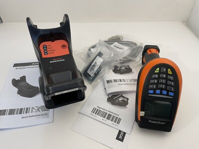 Datalogic PowerScan PM9500 2D Wireless Barcode Scanner Kit PM9500-910K11 DK New