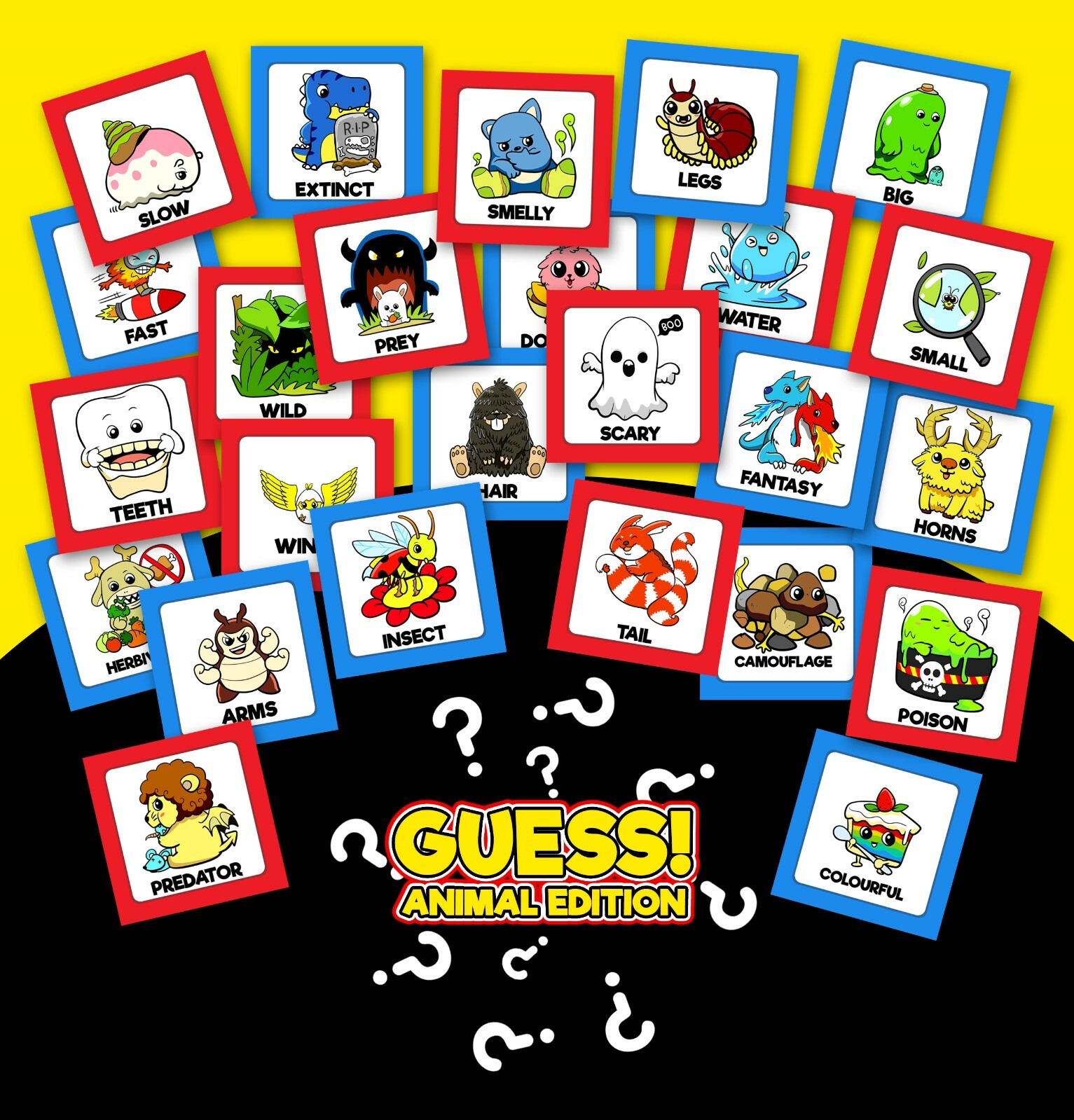 FUN FAMILY CARD GAME FOR KIDS CHILDREN PARTY GAMES. 