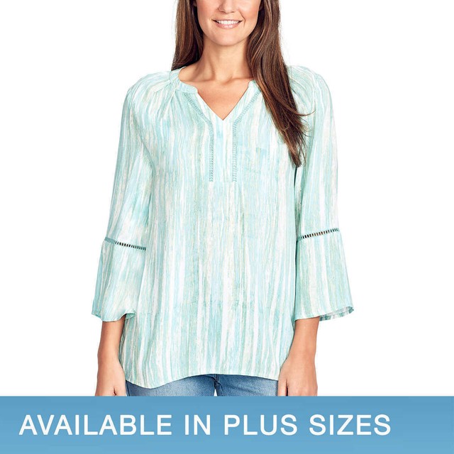 gloria vanderbilt peasant tops