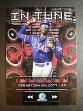 2024 Bowman Draft Baseball Sebastian Walcott In Tune #IT-20 Rangers 