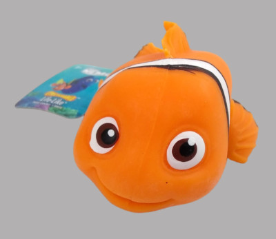 Finding Nemo Ja-Ru Life-Like Imperial Toy Squishy Creatures Stretchable Pixar 3+