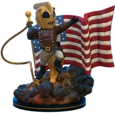 Funko Disney The Rocketeer The Rocketeer Q Fig Elite 5” Vinyl Toy Figure New