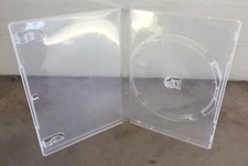 20 like new Clear DVD / Video Game Cases for single disc and outer paper insert