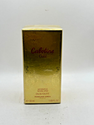 CABOTINE GOLD BY GRES 50ML EDT SPRAY (NEW WITH BOX & SEALED)
