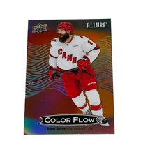 2024-25 Upper Deck Allure Color Flow Red-Orange NHL Card #CFL-13 Brent Burns