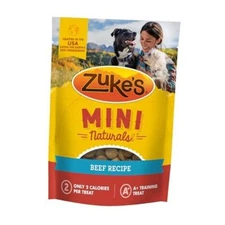 Zuke’s Mini Naturals Soft And Chewy Dog Treats For Training 6 Ounce (Pack of 1)