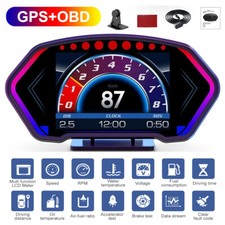 Ancel P3 Head Up Display Speedometer Slope Meter Tachometer Temp Alarm Obdgps Ancel P3 Head Up Display Speedometer Slope Meter Tachometer Temp Alarm Obdgps