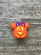 Brand New Light Up Halloween Pumpkin decoration Minnie Mouse 6 inch Disney World