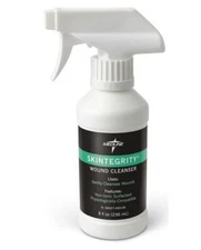 Medline Skintegrity Wound Cleanser, 8 ounce Spray Bottle, for wound cleaning, de