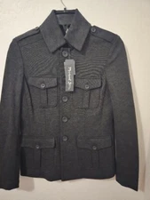 Michael Stars Military  Shacket Size 0 Blackish Gray NWT