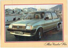 AUSTIN METRO 1.3 VANDEN PLAS ORIGINAL 1982 FACTORY UK SALES BROCHURE