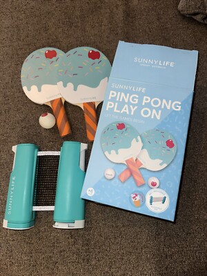 Ping Pong Play On Table Game