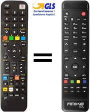 Telecomando gia' programmato per DECODER AMIKO