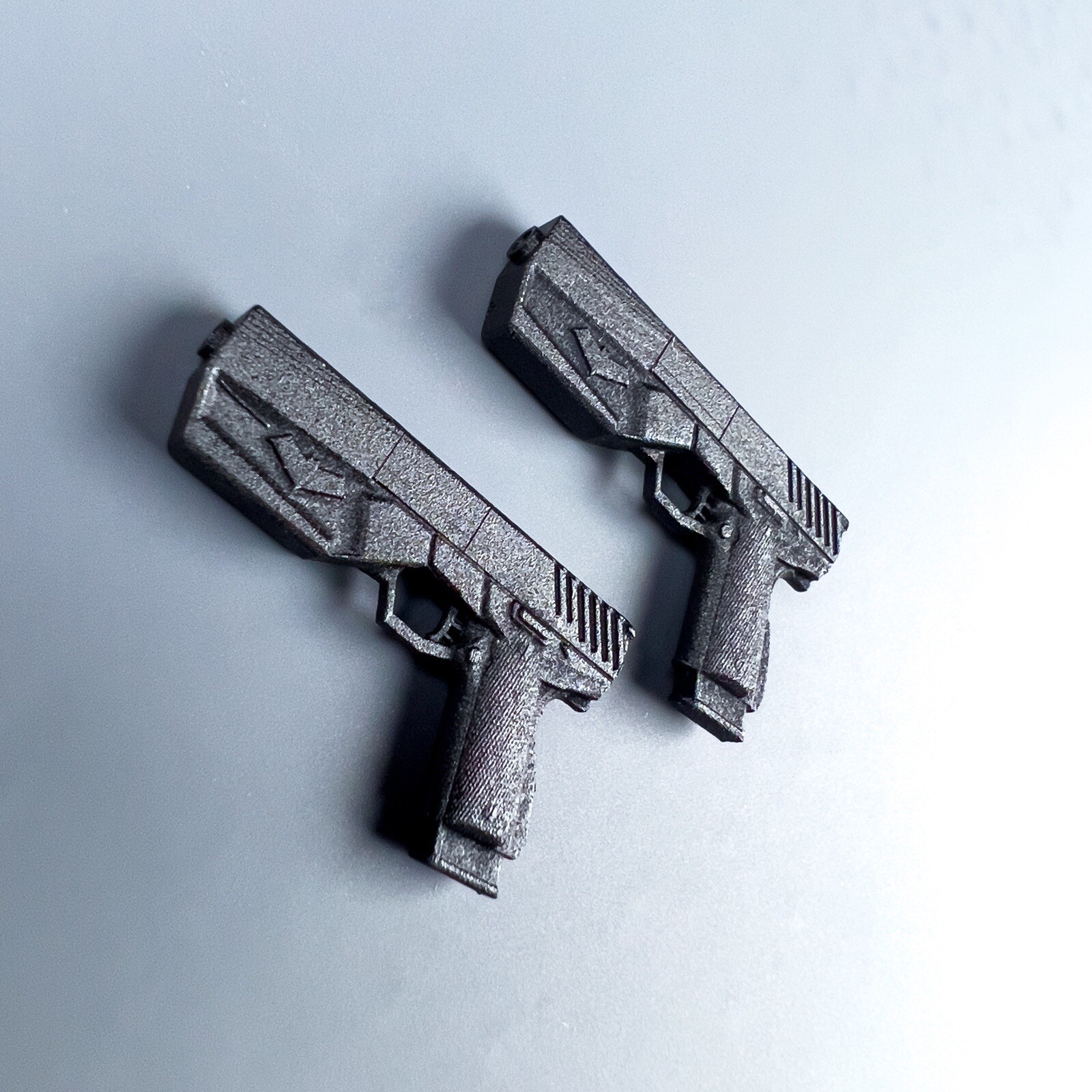 Maxim 9 (Set of x2 BLACK) 112 Scale 3D Printed Action Figure Guns eBay