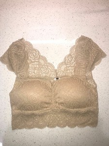 lace bustier bralette