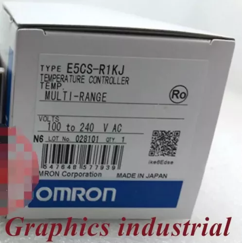 NEW Omron E5CS-R1KJ E5CSR1KJ Temperature Controller Omron E5CS-R1KJ  In Box