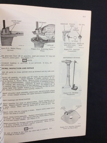 1975 Used Evinrude Service Manual # 5087 Covers 2Hp #166 - Picture 3 of 6