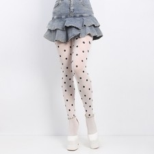 Fashion base stockings with polka dot print stockings