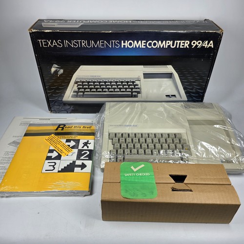 NEW VTG NOS Texas Instruments TI-99/4A Home Computer - OPEN BOX - Picture 1 of 20