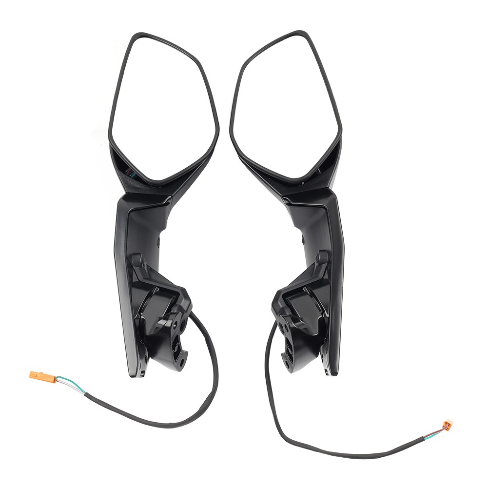 Rear View Mirrors w/ Turn Signals Fit For Kawasaki NINJA H2 2015
