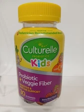Culturelle Kids Probiotic + Veggie Fiber Berry Blast Gummies 30ct