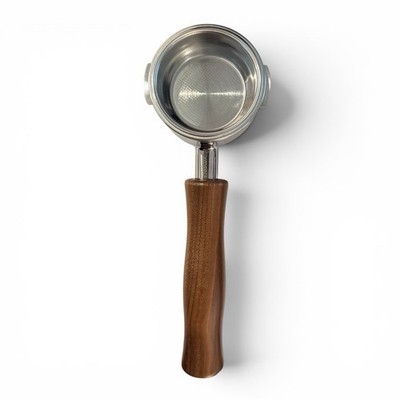 Normcore 58mm Bottomless Espresso Portafilter Walnut Handle Breville