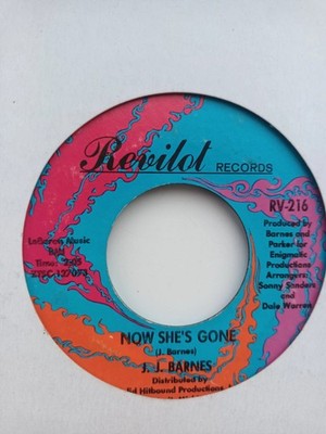 J. J. Barnes - Now She's Gone / Hold On To It, 7'', (Vinyl) NORTHERN SOUL