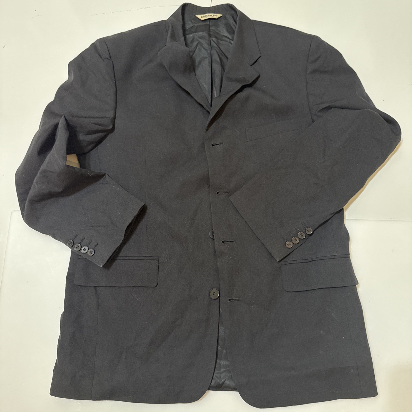 Claiborne Lined Four Button Single Breasted Class… - image 7