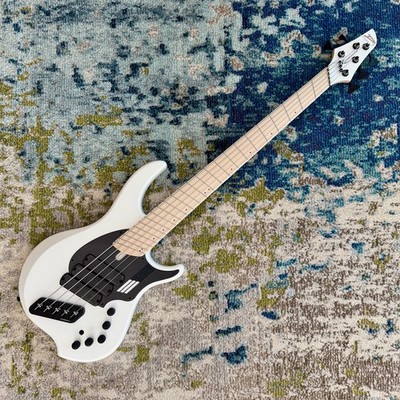 Dingwall NG3 Nolly Getgood 5-String Electric Bass Guitar, Matte Ducati White