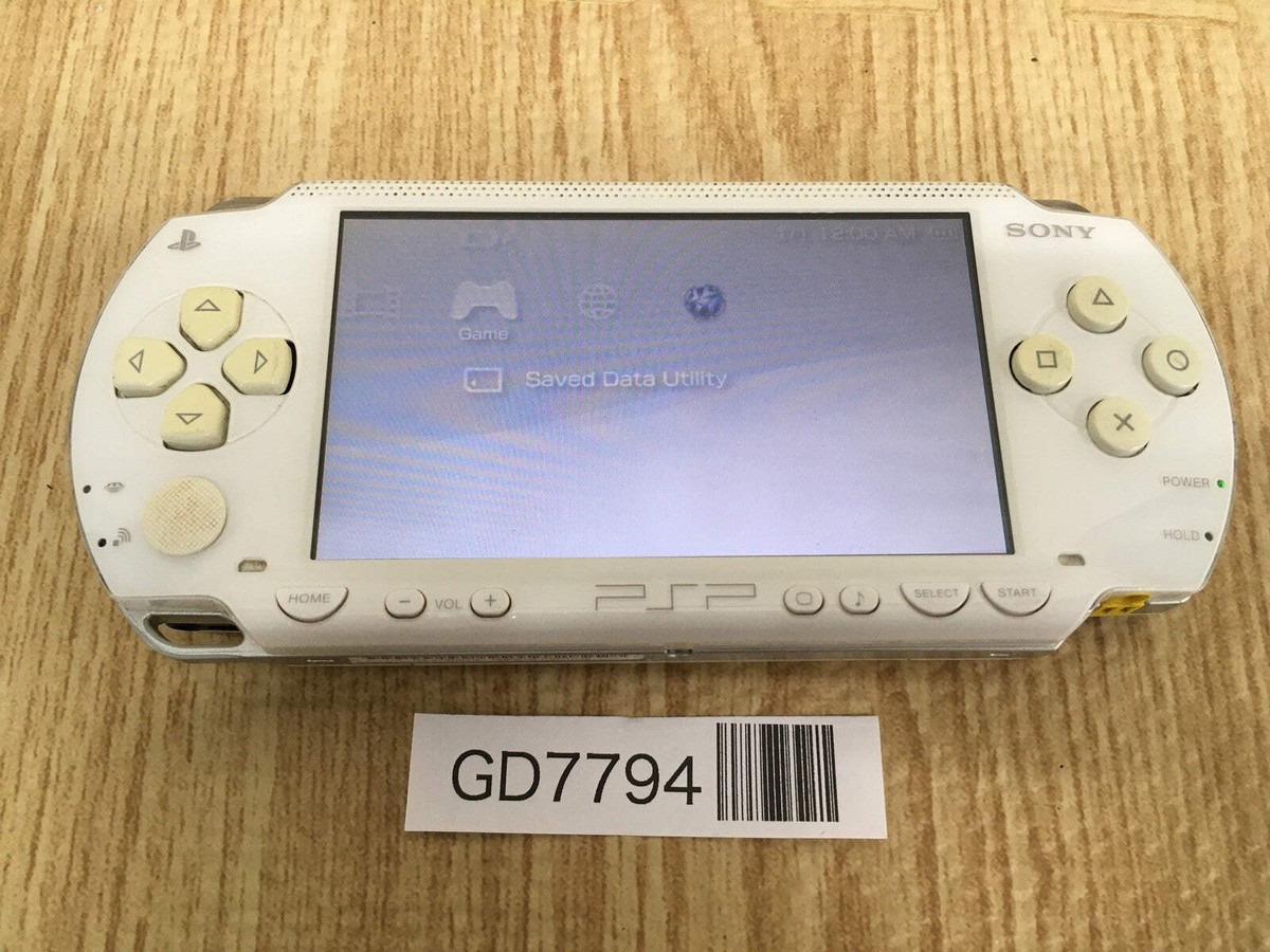 PSP1000型 Sony PSP 1000 Launch Edition Ceramic White Handheld System