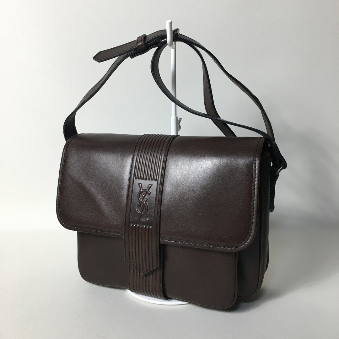 2505 111 Borsa a tracolla Yves Saint Laurent marrone scuro