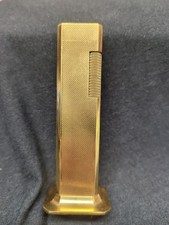 Dunhill Tallboy Rollagas Lighter Vintage Gold Plated Made In England 🇬🇧