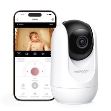 Momcozy Smart WiFi Baby Monitor, APP Control Baby Monitor with Camera Audio,