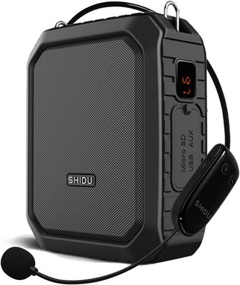Wireless Voice Amplifier Bluetooth Headset Mic, 18W IPX5 Waterproof Microphon...