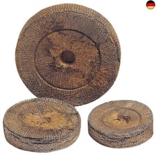 50 Jiffy Torf-Quelltabletten Quelltöpfe Aussaaterde Anzuchterde Torftablette 