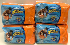 Huggies Little Swimmers Disposable Swim Pants, Medium 24-34lb , 11ct, Lot of 4