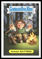 Garbage Pail Kids Hungry Katniss 2022 Book Worms Topps Book Fair 37b