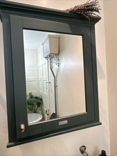 Brand New  Bathroom Old London cabinet In Dark Green Still In The Box