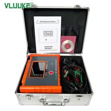 10A DC Resistance Tester Ohm meter Transformer DC Winding Resistance Ohmmeter