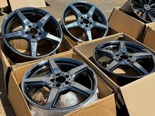 Mercedes Benz Cls550 Amg 19 Genuine Factory Original Oem Dark Chrome Rims Set Mercedes Benz Cls550 Amg 19 Genuine Factory Original Oem Dark Chrome Rims Set