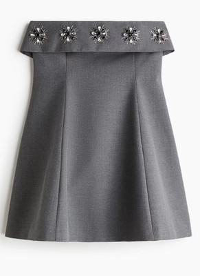 H&M Strapless Dress Size L