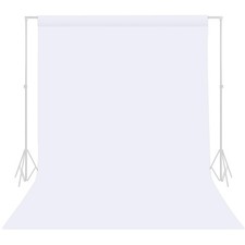 TRLYC White Photography Backdrops 5x7 FT Seamless Background for 5x7FT,
