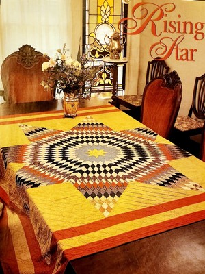 ''Rising Star'' Quilt Pattern from 1999 Magazine Intermediate 