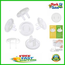BPA-Free Safety Caps: 52 Clear Childproof Outlet Plug Covers for Peace of Mind