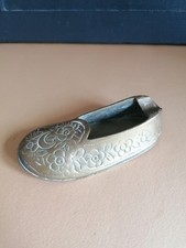 Scarpetta posacenere  in ottone fatta a mano anni 50/60